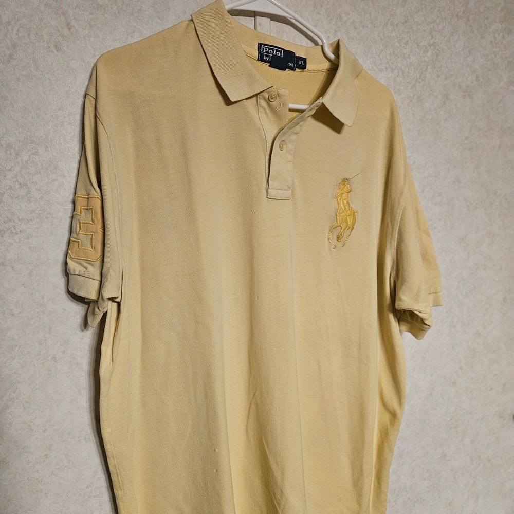 Polo by Ralph Lauren‎ Yellow Men's Polo Shirt